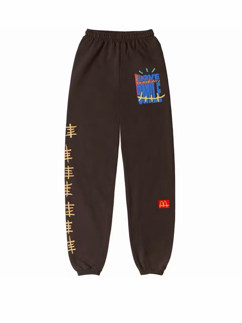 Travis Scott x McDonald's
Smile Sweatpants